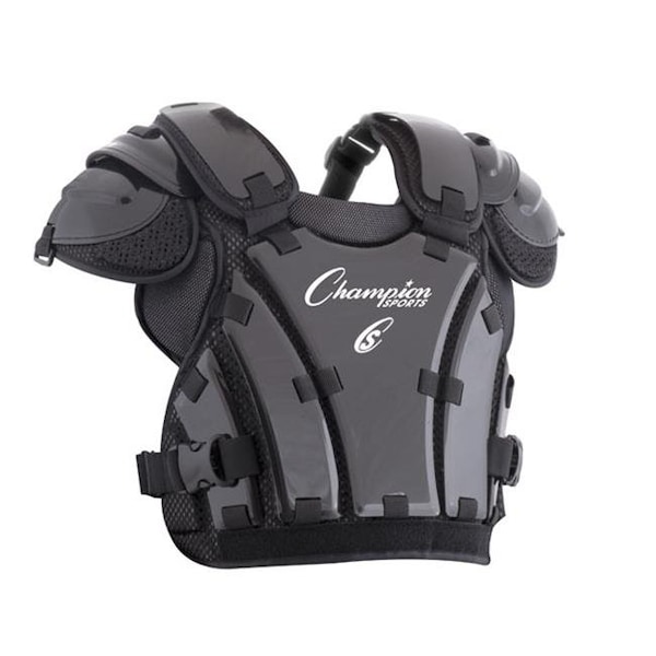 Champion Sports Champion Sports P235 14.5 in. Armor Style Chest Protector; Black P235 - main